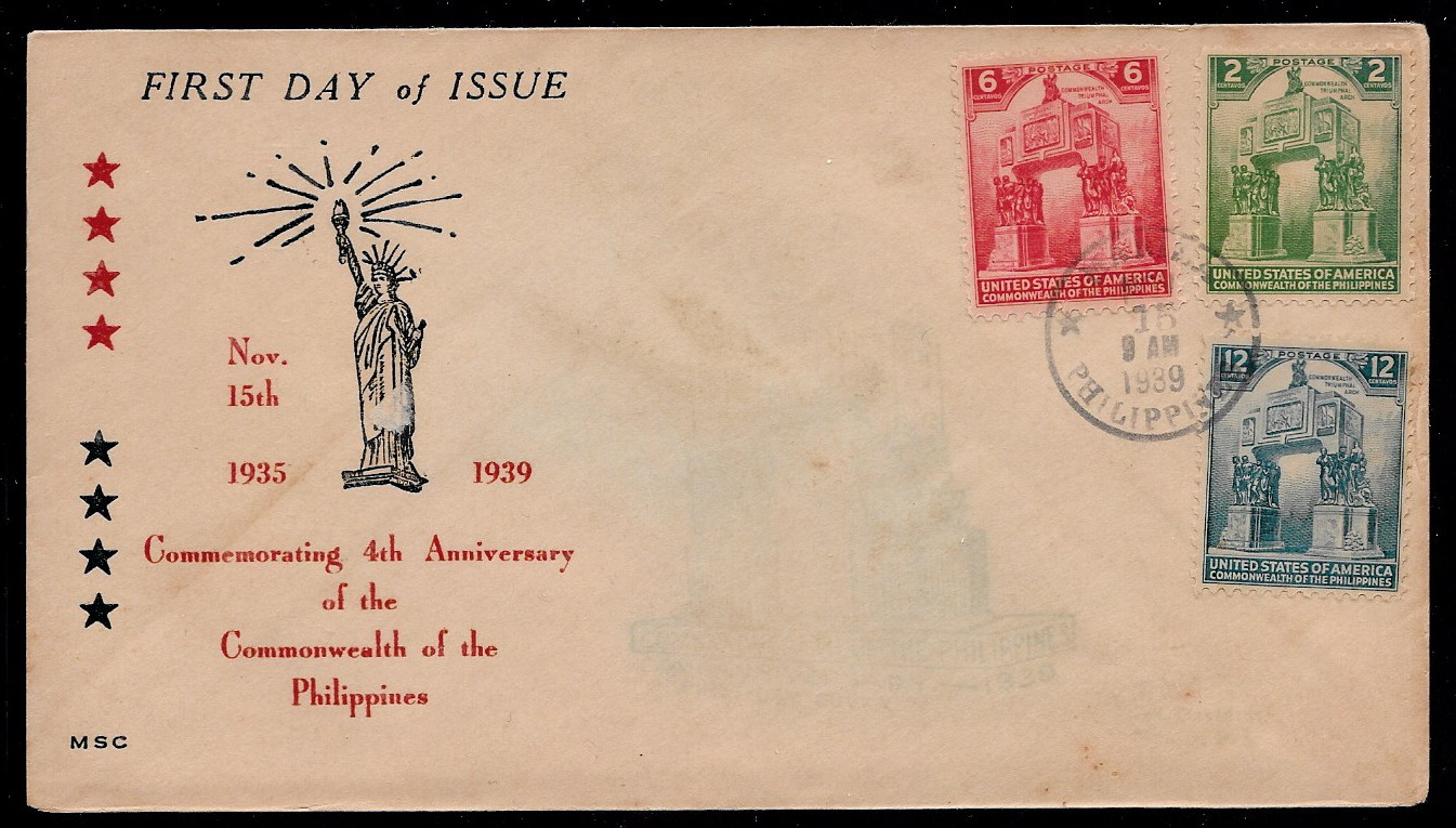 Philippines 1939 First Day Cover 